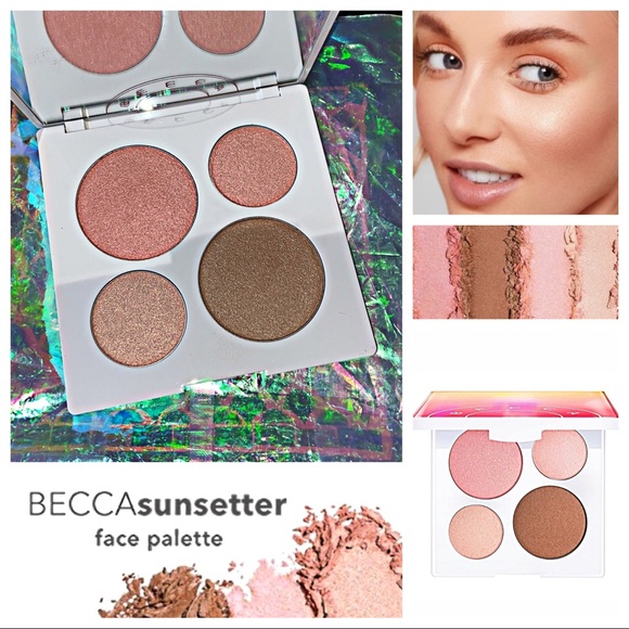 NWOB - BECCA Sunsetter Face Palette - Picture 1 of 16